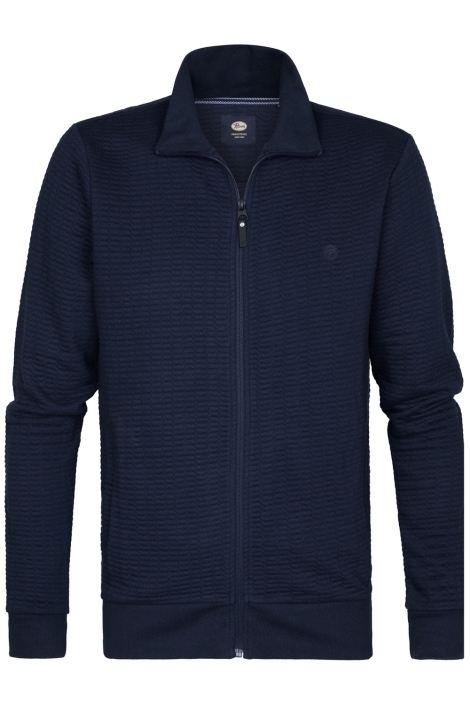 Petrol Industries men sweater collar zip